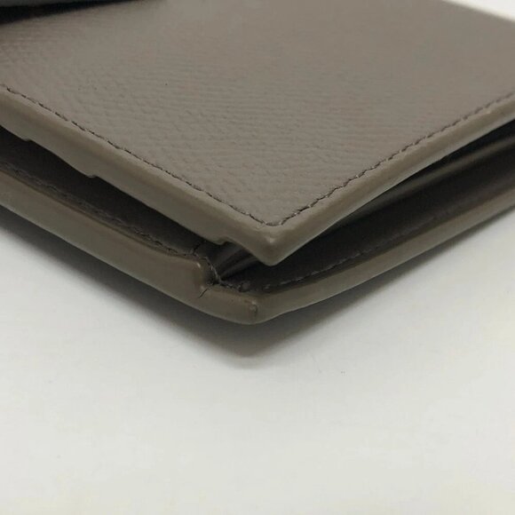 CELINE 10B643BRU Bicolor Medium Strap Compact Wallet Folded wallet - Picture 11 of 14